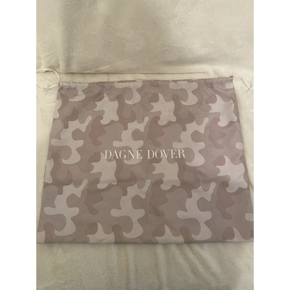 4 Dagne Dover Dust Bags Beige‎ Camo Print and Black - NEW Never Used